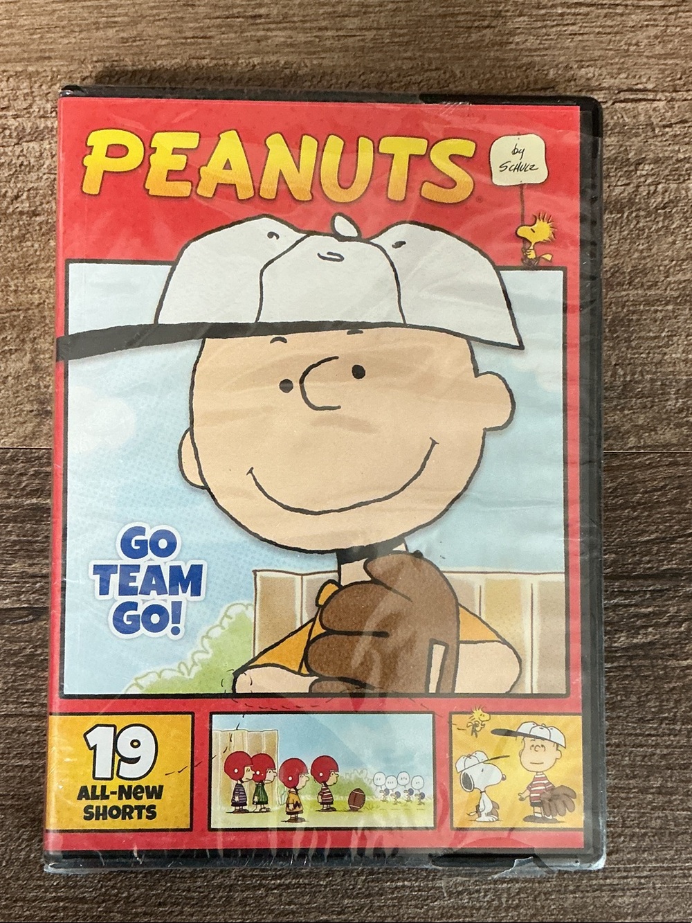 Peanuts Go Team Go DVD